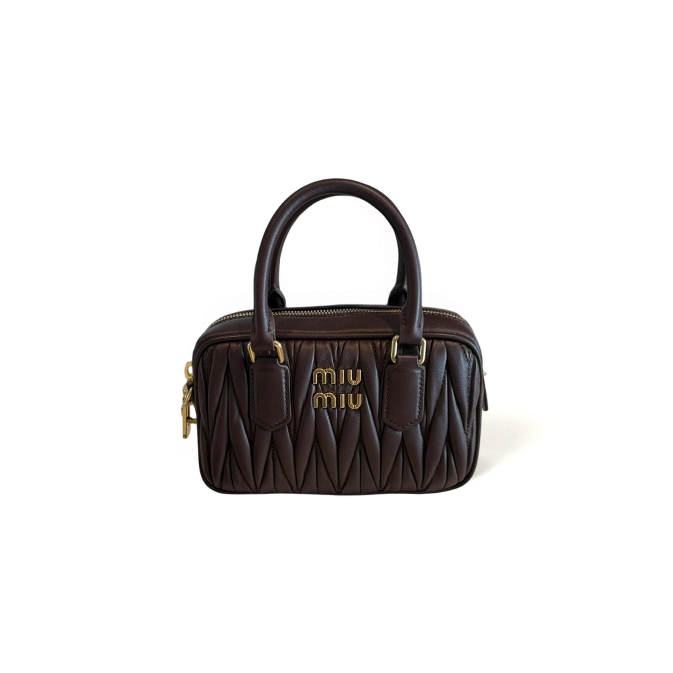 M1v M1v arcadie matelassÉ nappa leather bag 5bb123 (19*13*6cm)